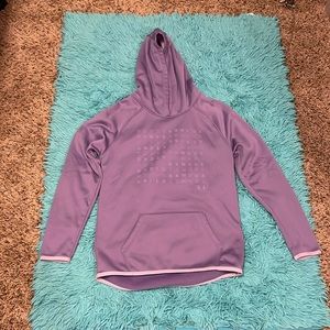 Three under Armour hoodies size youth, large girls.